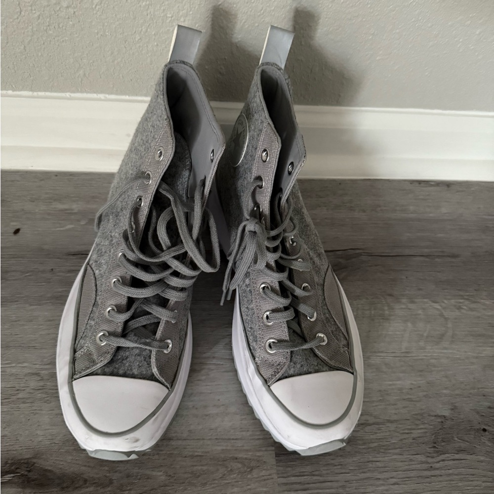 Converse Gray High-Top Sneakers